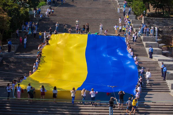 Ulusal bayrak günü, Odessa — Stok fotoğraf