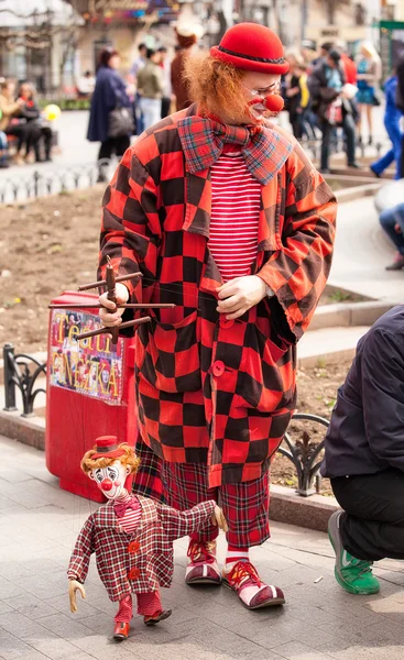 Deltagare i festivalen Humorina, Odessa — Stockfoto