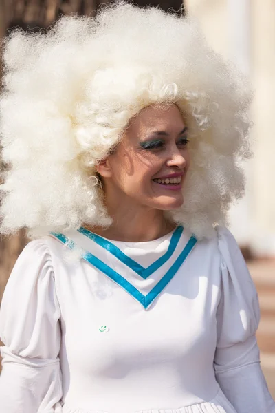 Participant of   festival Humorina,  Odessa — Stock Photo, Image