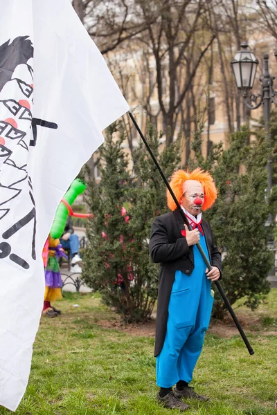 Uczestnik festiwalu Humorina, Odessa — Zdjęcie stockowe