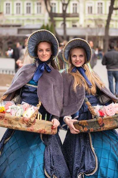 Deltagarna i festivalen Humorina, Odessa — Stockfoto