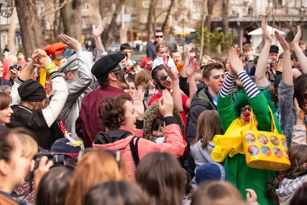 Katılımcılar Festivali Humorina, Odessa — Stok fotoğraf