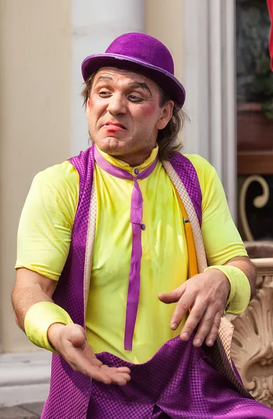 Participant of  festival Humorina, Odessa — Stock Photo, Image