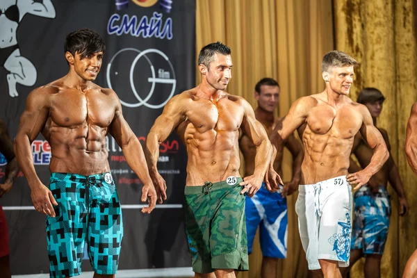 Participants in the category Men physicist — Stock Photo, Image