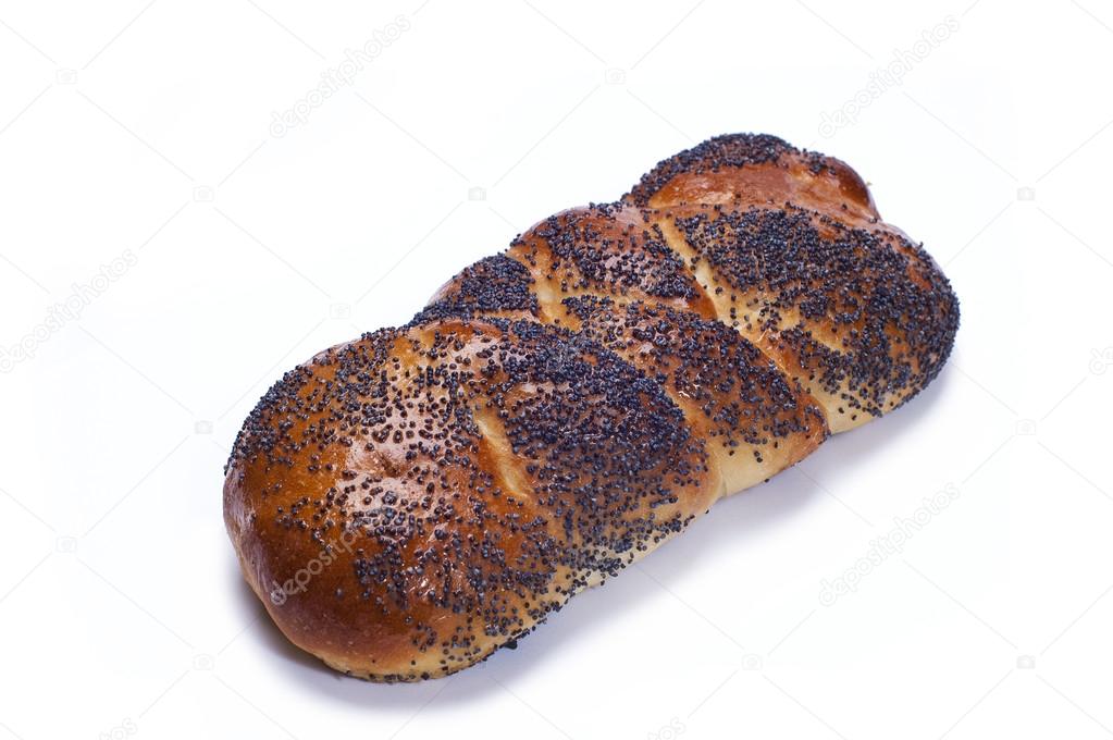 loaf with poppy seeds