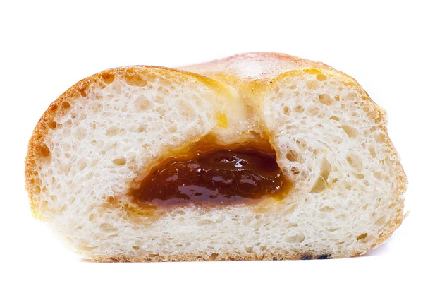 Broodje met jam — Stockfoto