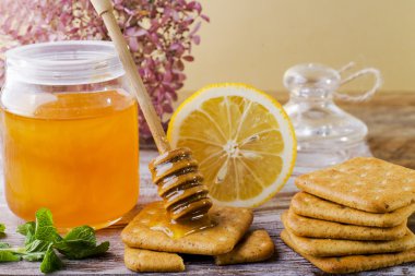 limon ve bal bisküvi
