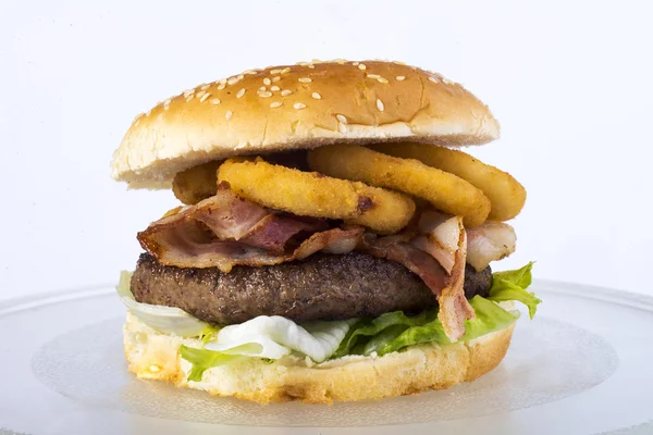 Big fat burger — Stock Photo, Image