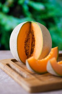 Olgunlaşmış karpuz tohumları ve sığ alan derinliği