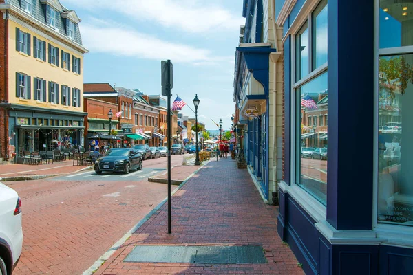 Annapolis Verenigde Staten 2021 Street View Annapolis Maryland Met Mensen — Stockfoto