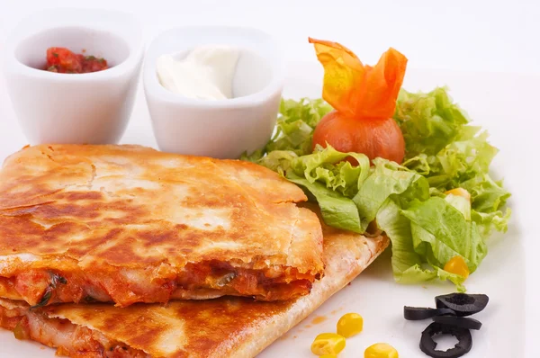 Chicken Quesadillas — Stock Photo, Image