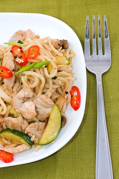 Fideos de verduras — Foto de Stock