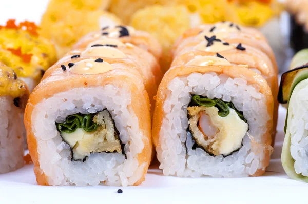 Japońskie sushi — Zdjęcie stockowe