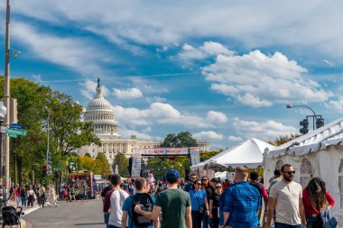 Türk mirası ve performanslarının yer aldığı DC 'deki çok kültürlü sokak festivali