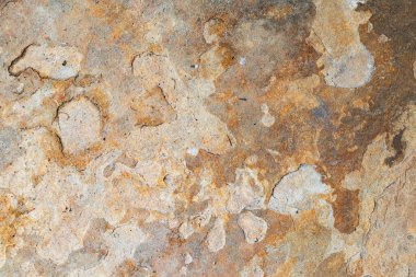 Sert Dokulu Mineral Yüzeyden oluşan Jeolojik Kaya Deseni