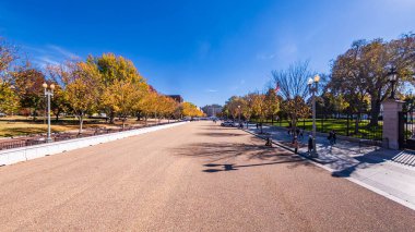 Washington DC yakınlarındaki siyasi turizme geniş açılı bir bakış açısı