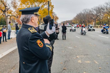 Washington 'da Gaziler Günü Ulusal Alışveriş Merkezi' nde askeri geçit töreniyle kutlanıyor