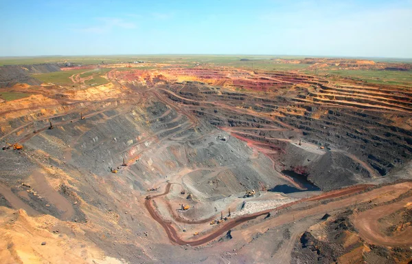 Cantera, minería de minerales — Foto de Stock