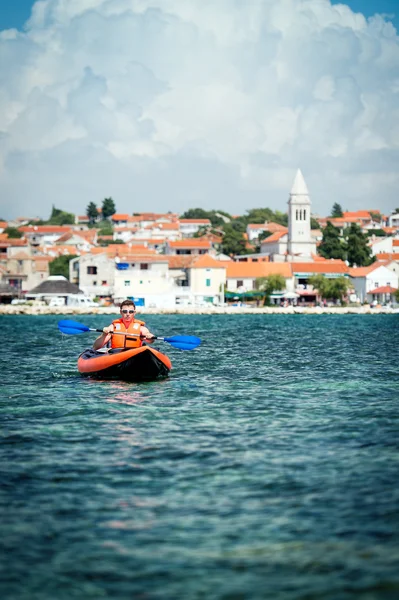 Kayak sur la mer — Photo