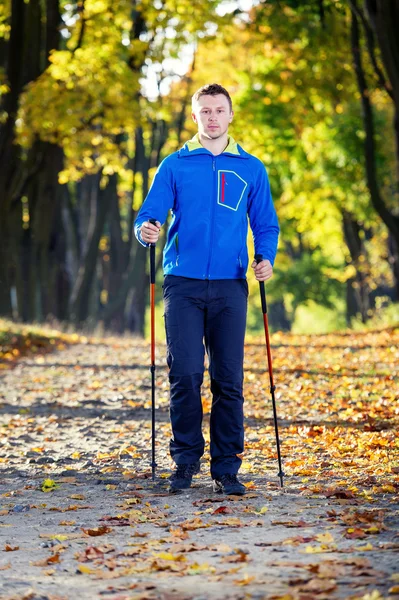 Nordic walking — Stock Photo, Image