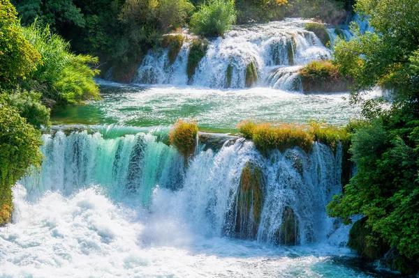 Waterfalls Krka — Stock Photo, Image