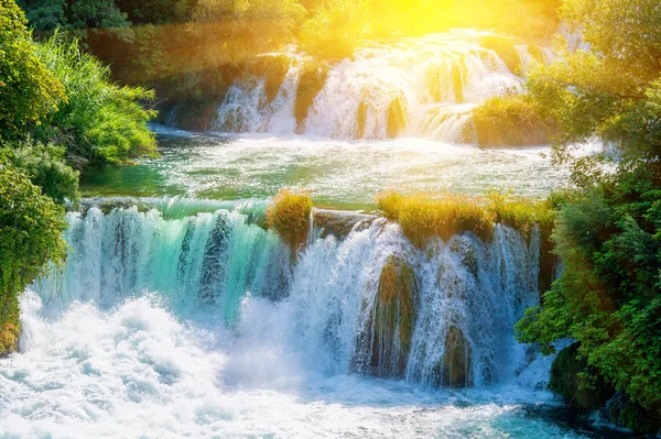 Waterfalls Krka — Stock Photo, Image