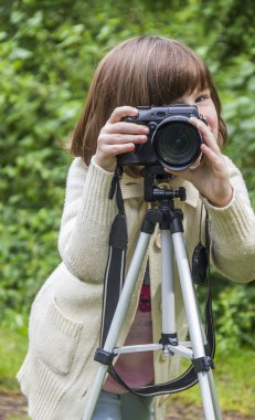 çekim küçük kız