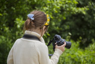 çekim küçük kız