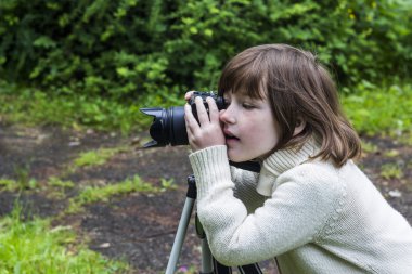 çekim küçük kız