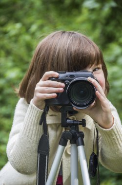 çekim küçük kız