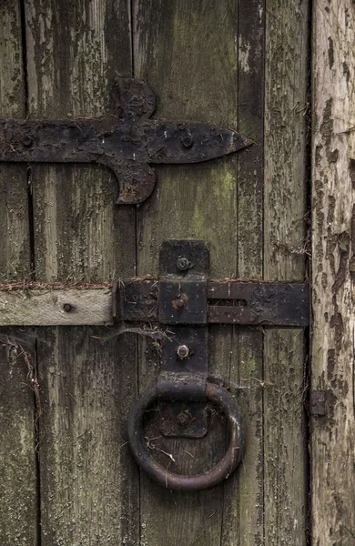 wooden old gate