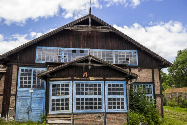 old workshop courtyard