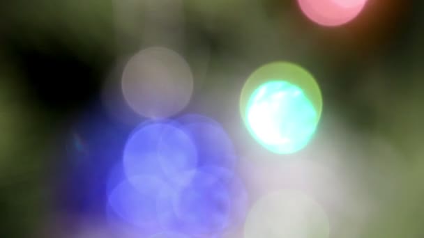 Fondo de luces desenfocadas — Vídeo de stock