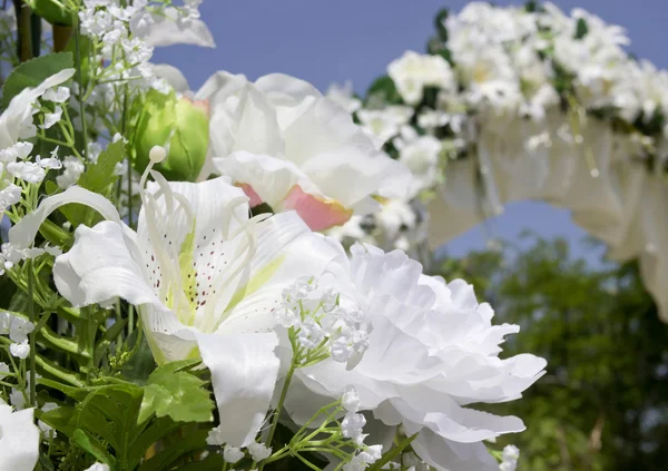 結婚式場の装飾 — ストック写真