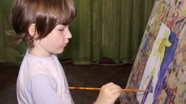 Aquarelle art peinture — Video