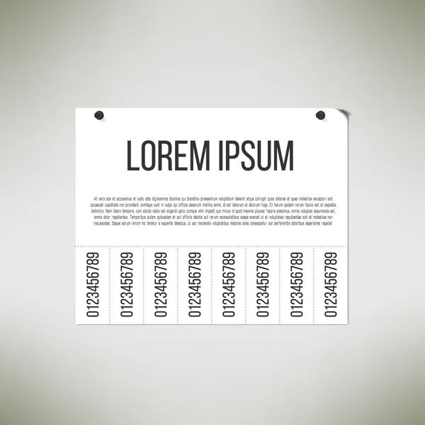 Duvar reklam iletisi şablonu yönlendirmek. Kentsel duyuru işareti. Vektör çizim.