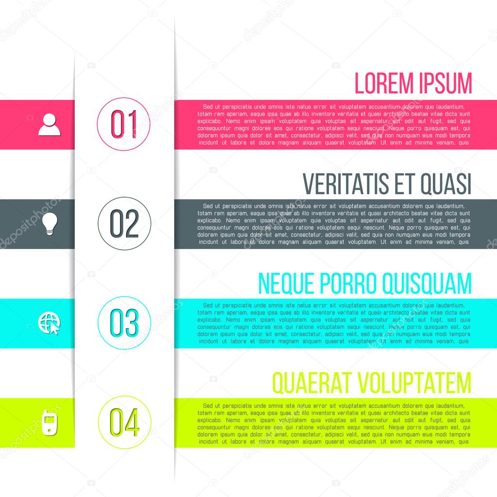 depositphotos_72921531 stock illustration business process steps infographic template