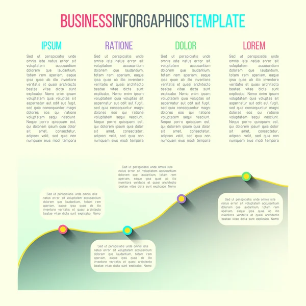 Infografía gráfica vectorial — Archivo Imágenes Vectoriales