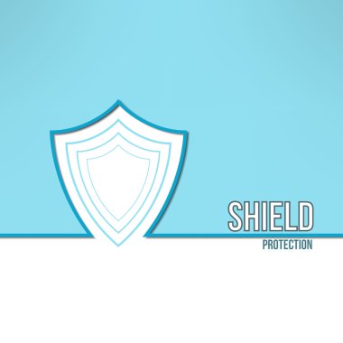 Vektör kalkan arka plan