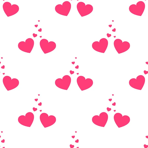 Vector valentines liefdevolle harten — Stockvector