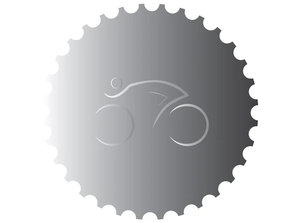 Fahrradservice-Design — Stockvektor