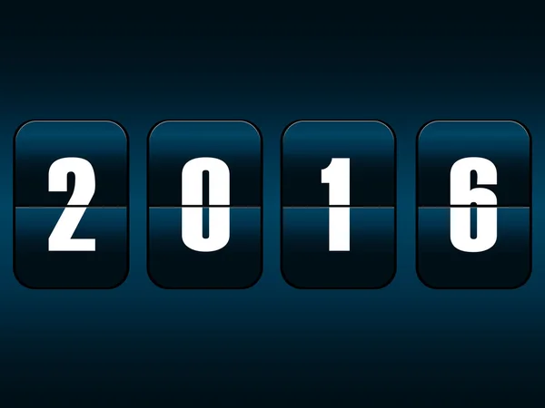 Nový rok 2016 — Stockový vektor
