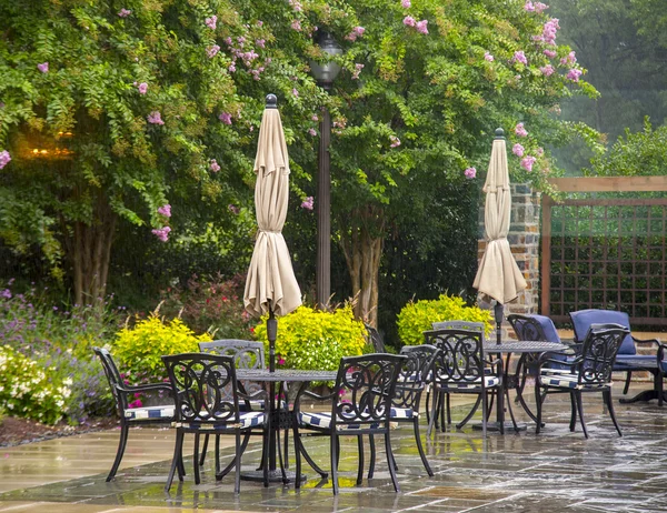 Patio furniture — Stock Photo, Image