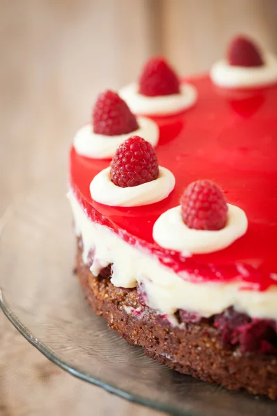 Gâteau au fromage framboise — Photo