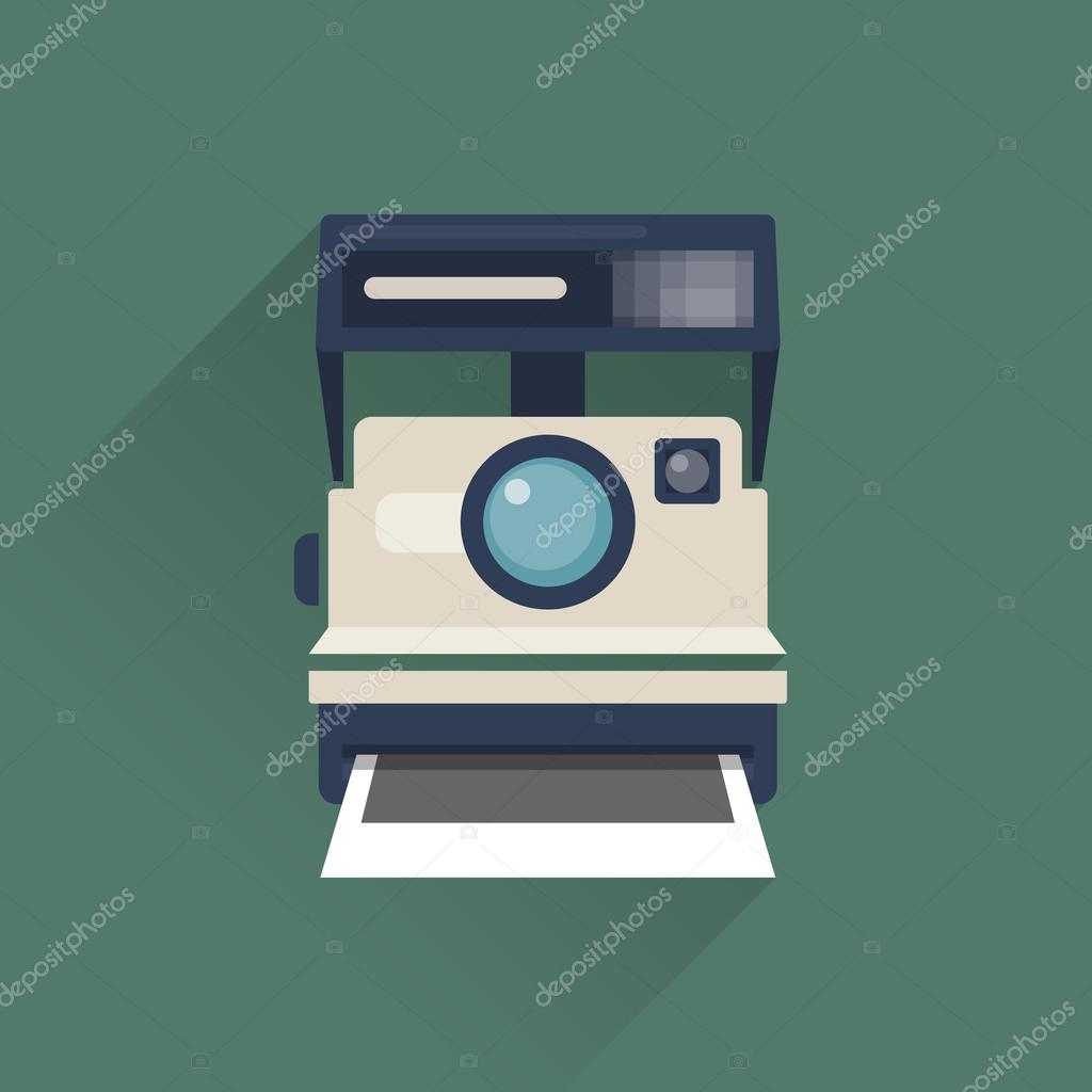 Retro polaroid camera Stock Vector Image by ©Alekksall #119157620 Retro polaroid camera Stock Vector Image by ©Alekksall #119157620