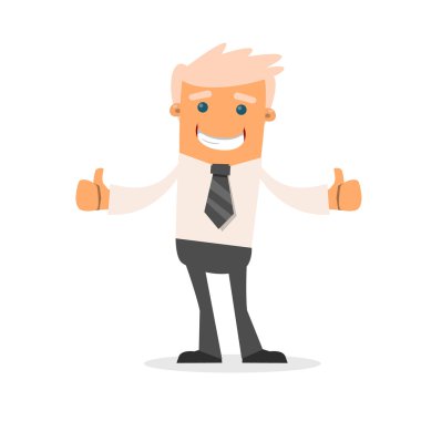 mutlu ofis Müdürü.