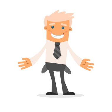 mutlu ofis Müdürü.