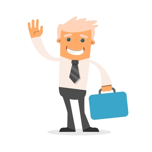 Office manager. — Stock Vector