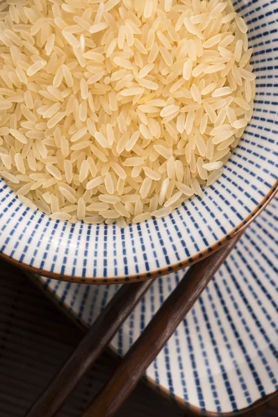 Tazón de arroz risotto cocido — Foto de Stock