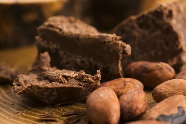 Chocolat haché au cacao — Photo